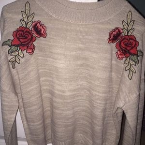 Cropped sweater